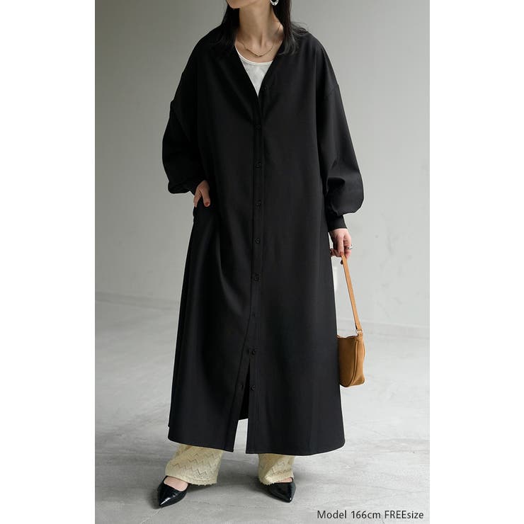 ワンピース ロング 洗える | HUG.U | 詳細画像4 