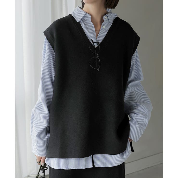 セットアップ ニットベスト スカート | HUG.U | 詳細画像11 