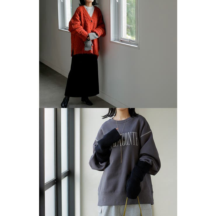 アームウォーマー ニット 綿100 | HUG.U | 詳細画像13 