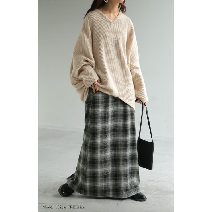 スカート ロング チェック | HUG.U | 詳細画像21 