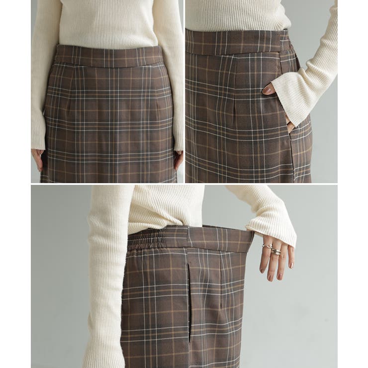 スカート ロング チェック | HUG.U | 詳細画像22 