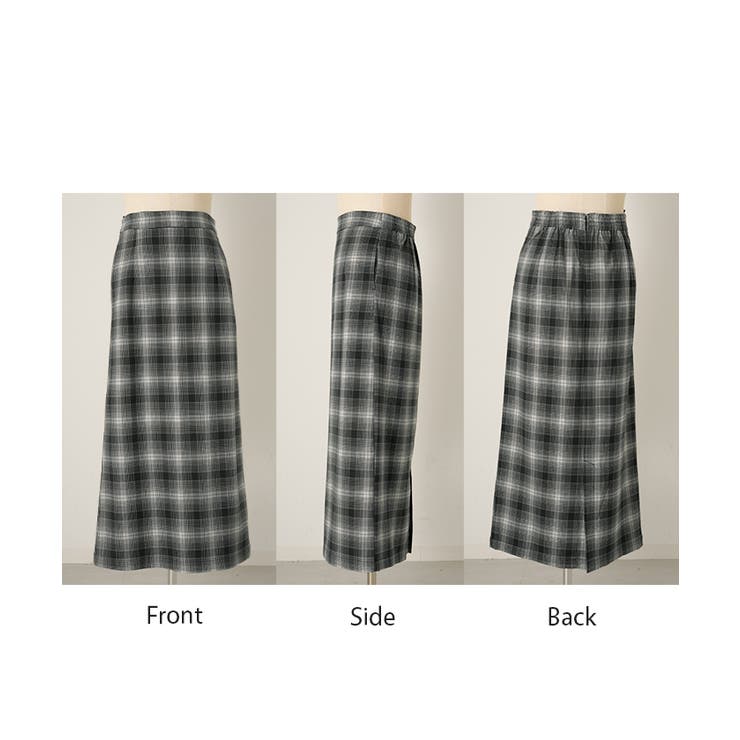 スカート ロング チェック | HUG.U | 詳細画像23 