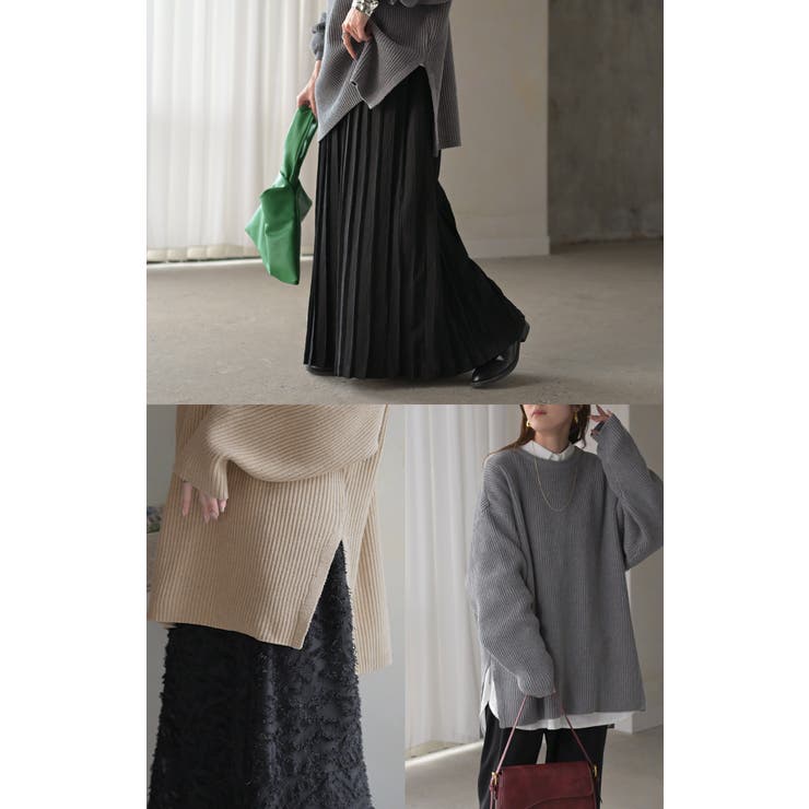 ニット ワンピース 2点セット | HUG.U | 詳細画像21 