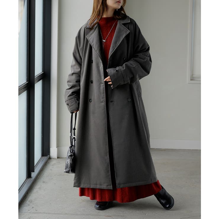 アウター トレンチコート 中綿 | HUG.U | 詳細画像5 