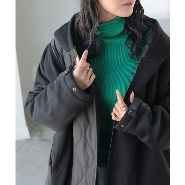 アウター コート 中綿 | HUG.U | 詳細画像4 