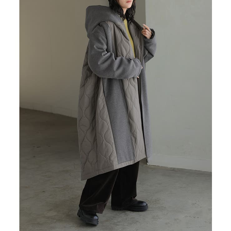 グレー | アウター コート 中綿 | HUG.U