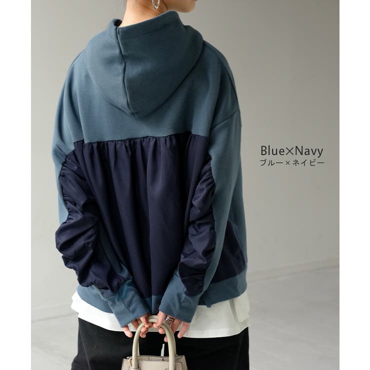 パーカー 異素材 ダンボール | HUG.U | 詳細画像12 