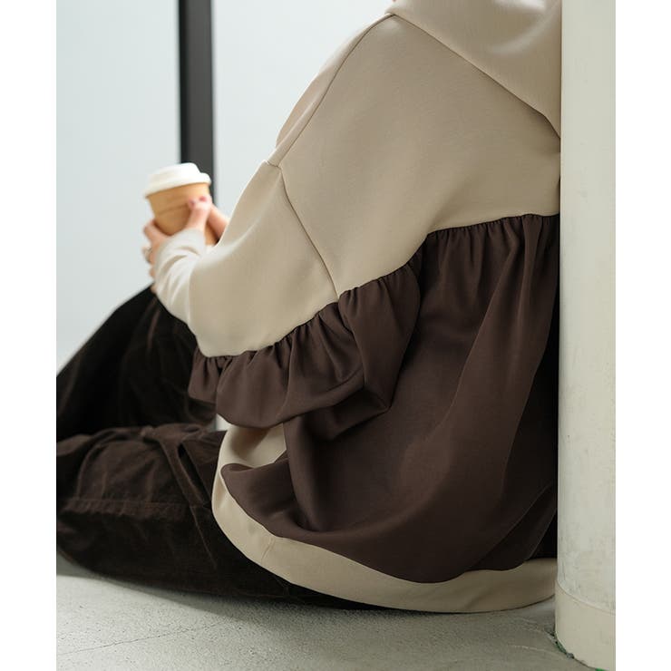 パーカー 異素材 ダンボール | HUG.U | 詳細画像15 