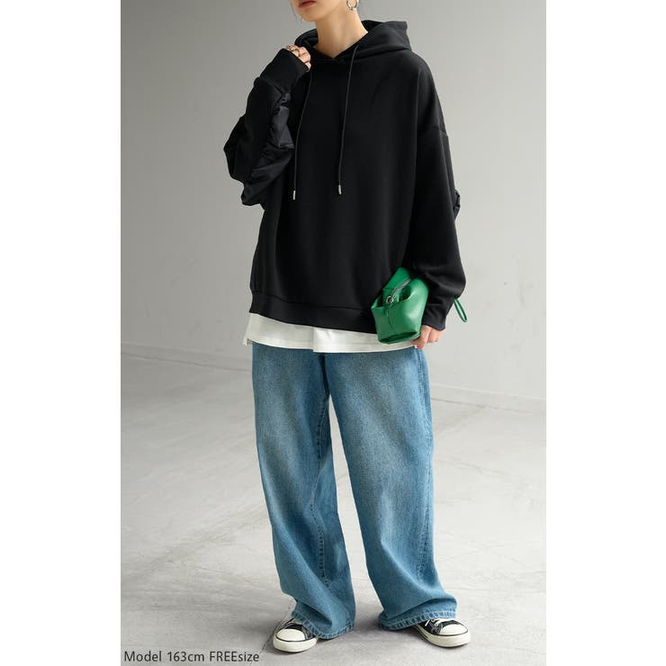 パーカー 異素材 ダンボール | HUG.U | 詳細画像17 