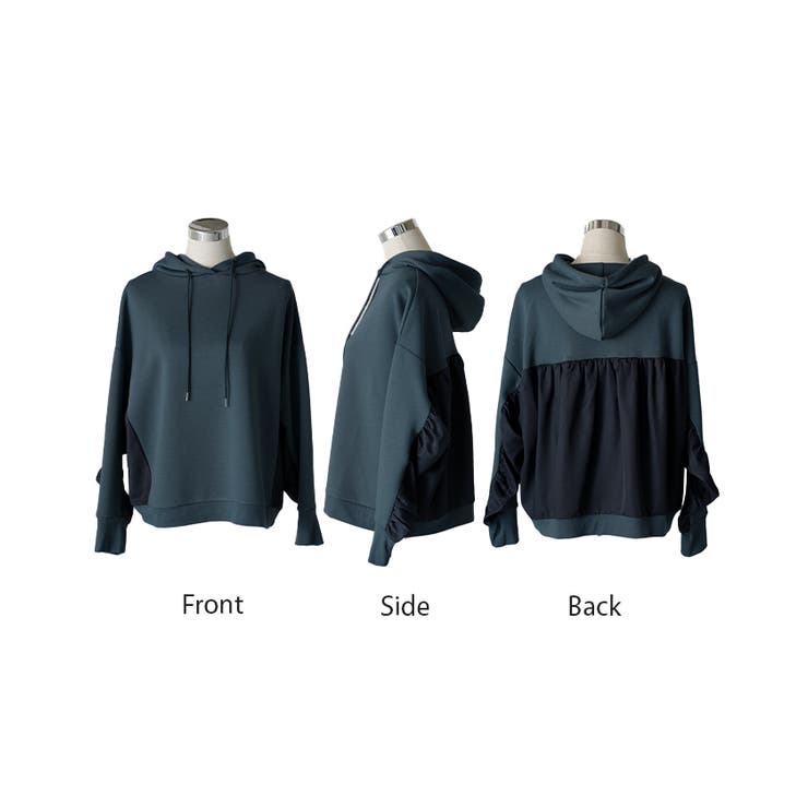 パーカー 異素材 ダンボール | HUG.U | 詳細画像23 