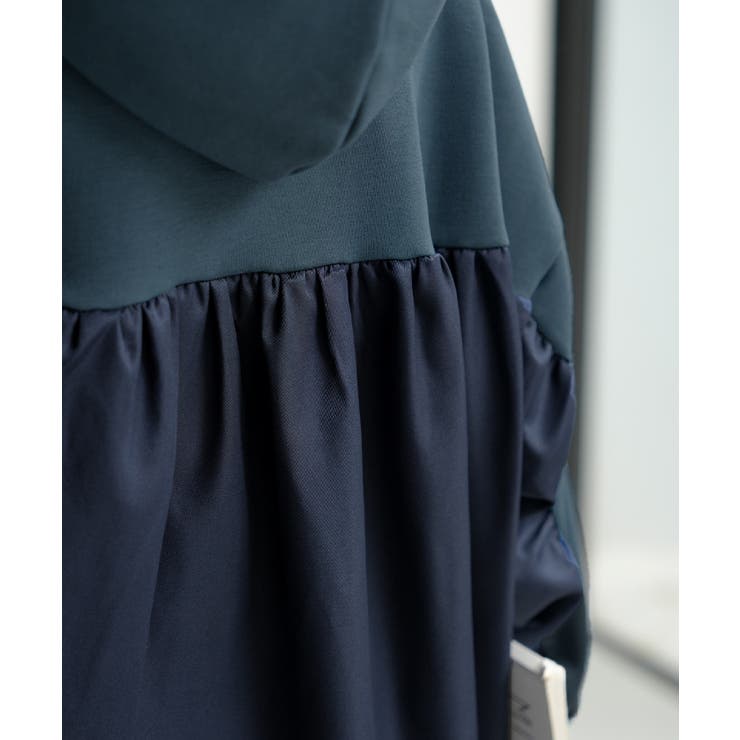 パーカー 異素材 ダンボール | HUG.U | 詳細画像4 