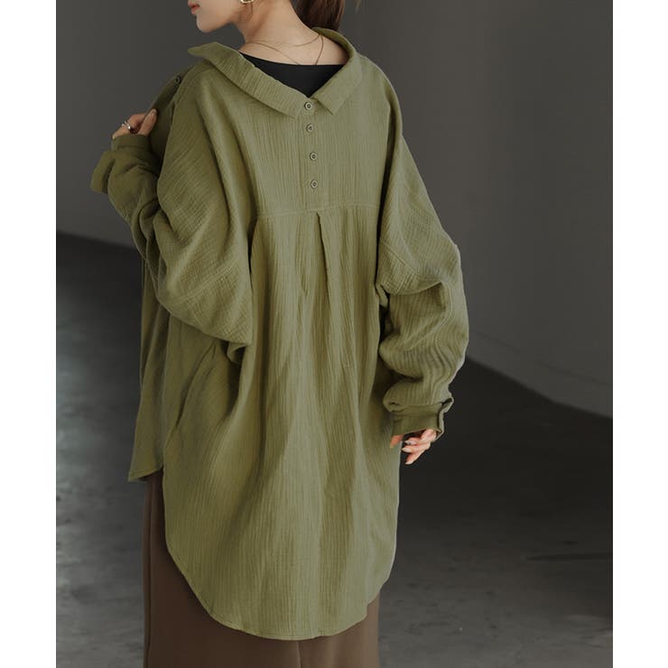 Wガーゼverカーキ | 「 選 べ | HUG.U