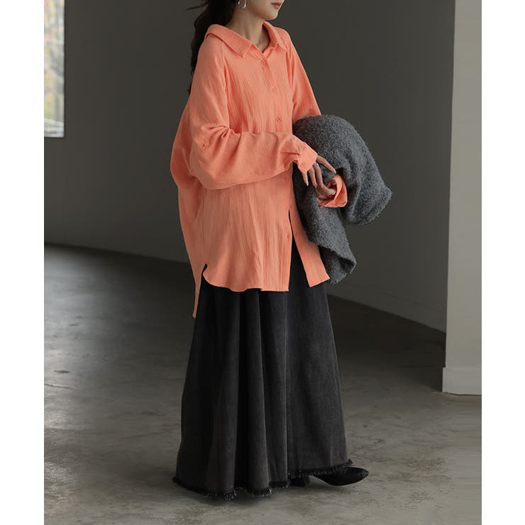 Wガーゼverアプリコットオレンジ | 「 選 べ | HUG.U