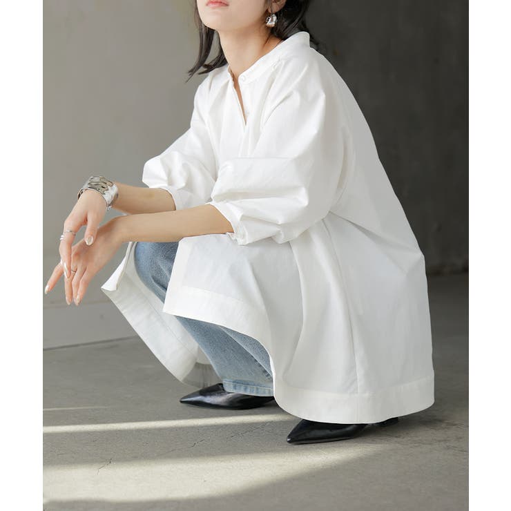 シャツ ぽわん袖 レディース | HUG.U | 詳細画像14 