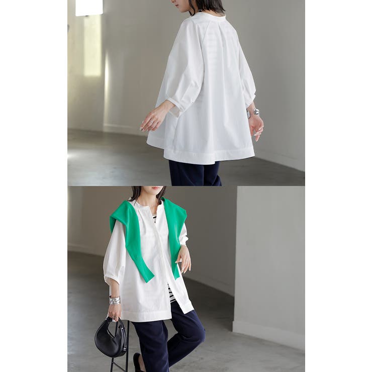 シャツ ぽわん袖 レディース | HUG.U | 詳細画像17 