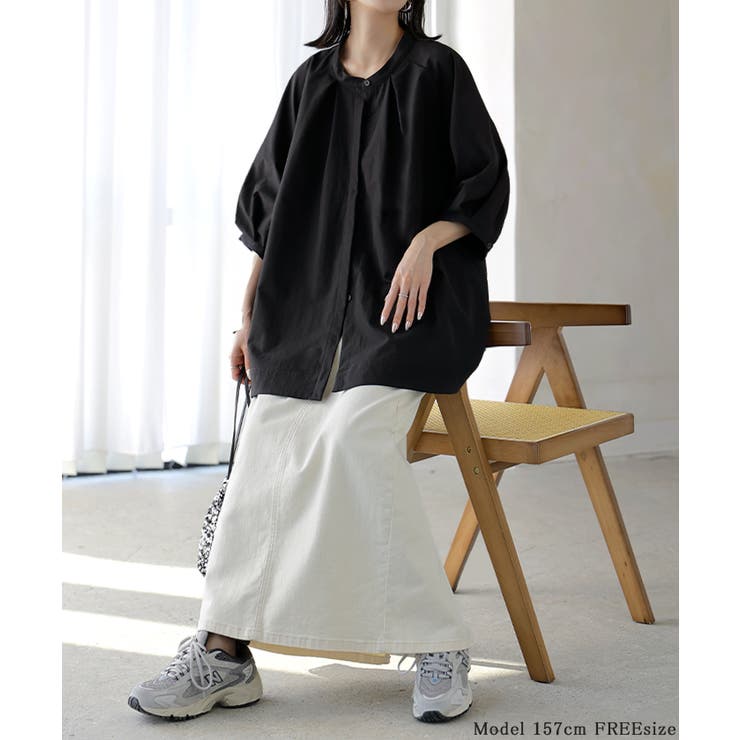 シャツ ぽわん袖 レディース | HUG.U | 詳細画像18 