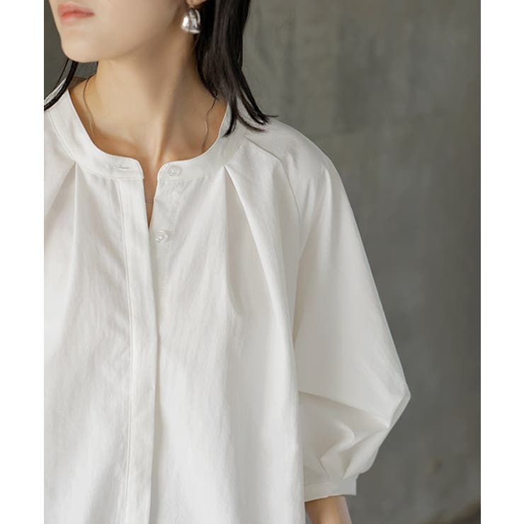 シャツ ぽわん袖 レディース | HUG.U | 詳細画像3 