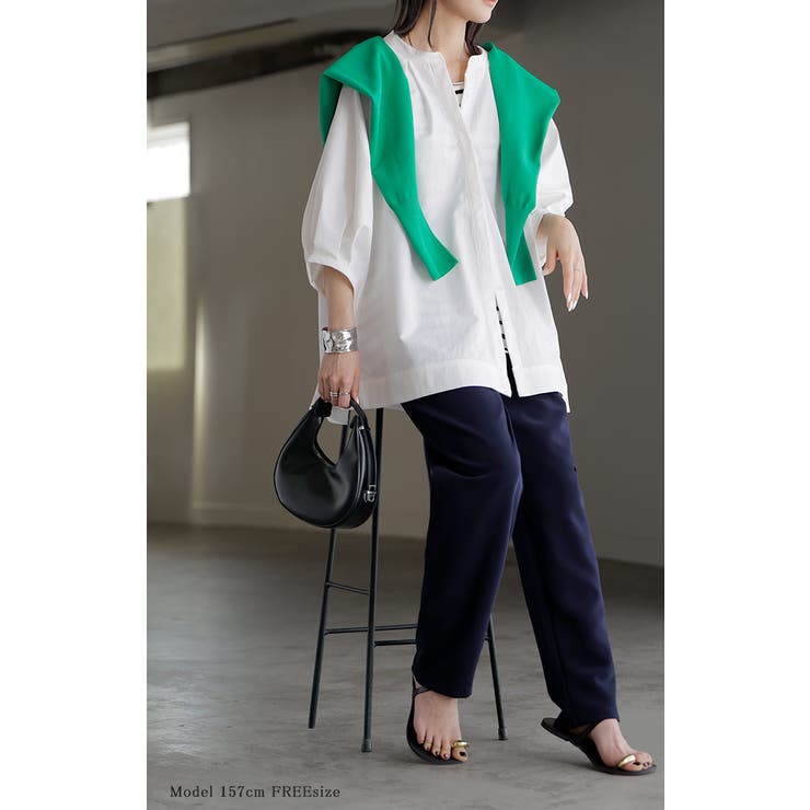 シャツ ぽわん袖 レディース | HUG.U | 詳細画像5 