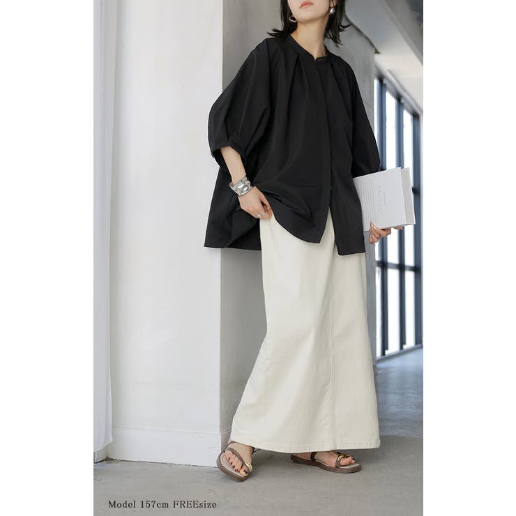 シャツ ぽわん袖 レディース | HUG.U | 詳細画像7 