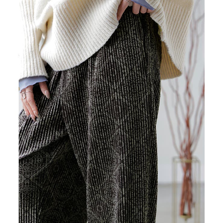 パンツ ワイド 切れる | HUG.U | 詳細画像18 