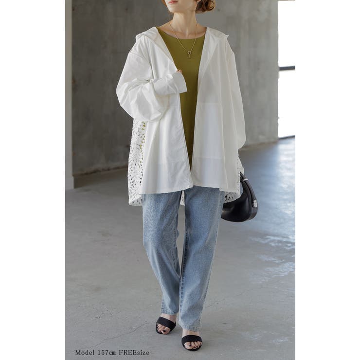 UVパーカー レース 遮へい率97 | HUG.U | 詳細画像12 