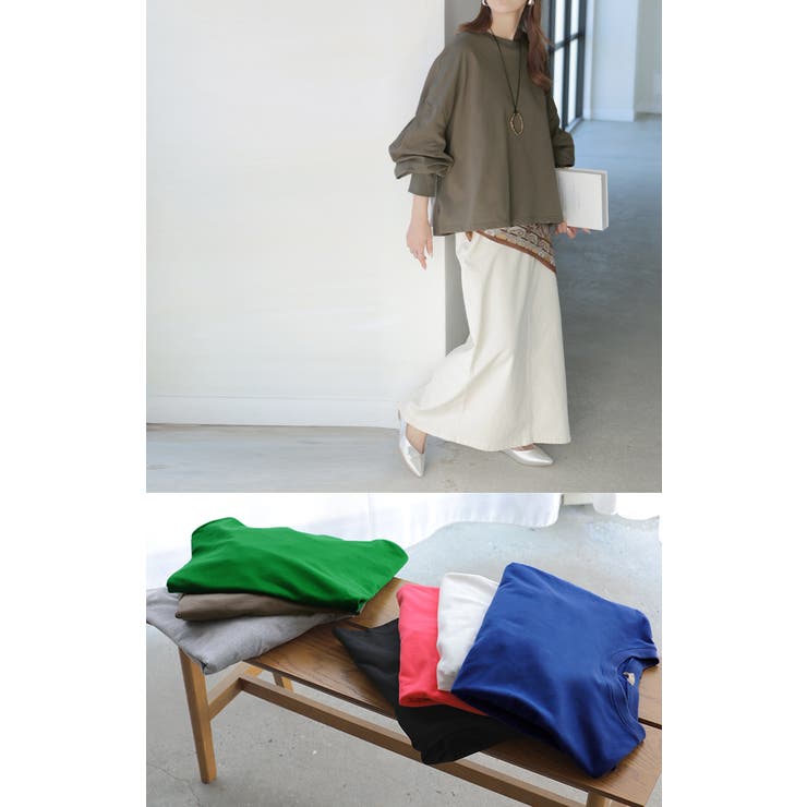 プルオーバー Tシャツ以上スウェット未満 ロンT | HUG.U | 詳細画像20 