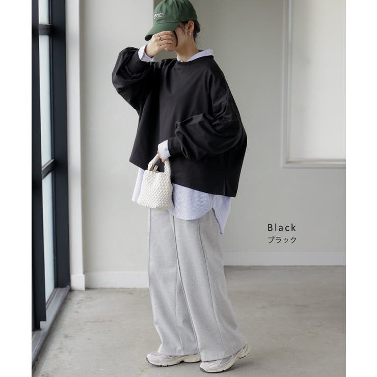 プルオーバー Tシャツ以上スウェット未満 ロンT | HUG.U | 詳細画像29 