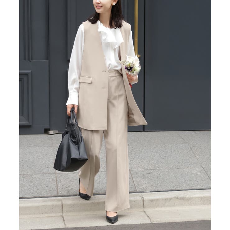 アイボリー | フォーマル 2点セット パンツ | HUG.U