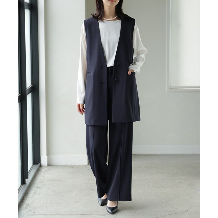 ネイビー | フォーマル 2点セット パンツ | HUG.U