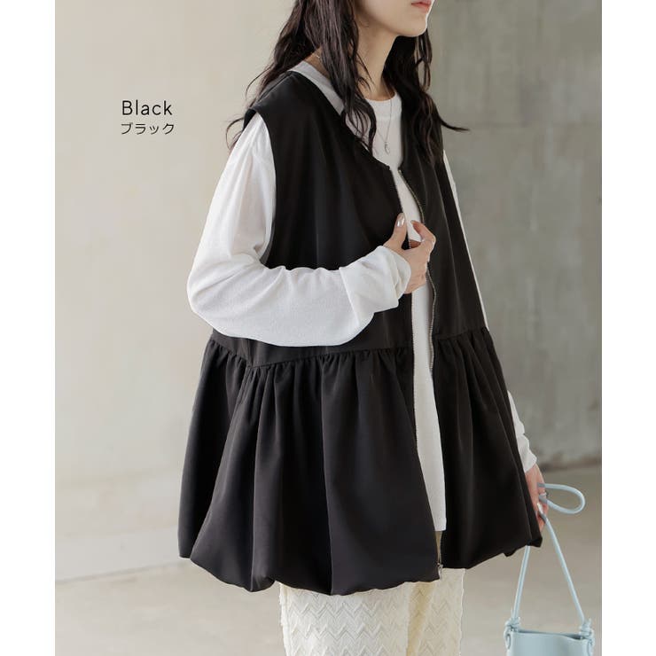 ベスト バルーン トップス | HUG.U | 詳細画像14 