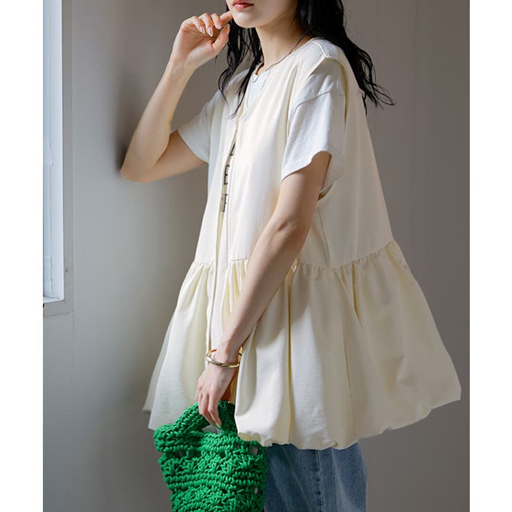 ベスト バルーン トップス | HUG.U | 詳細画像6 