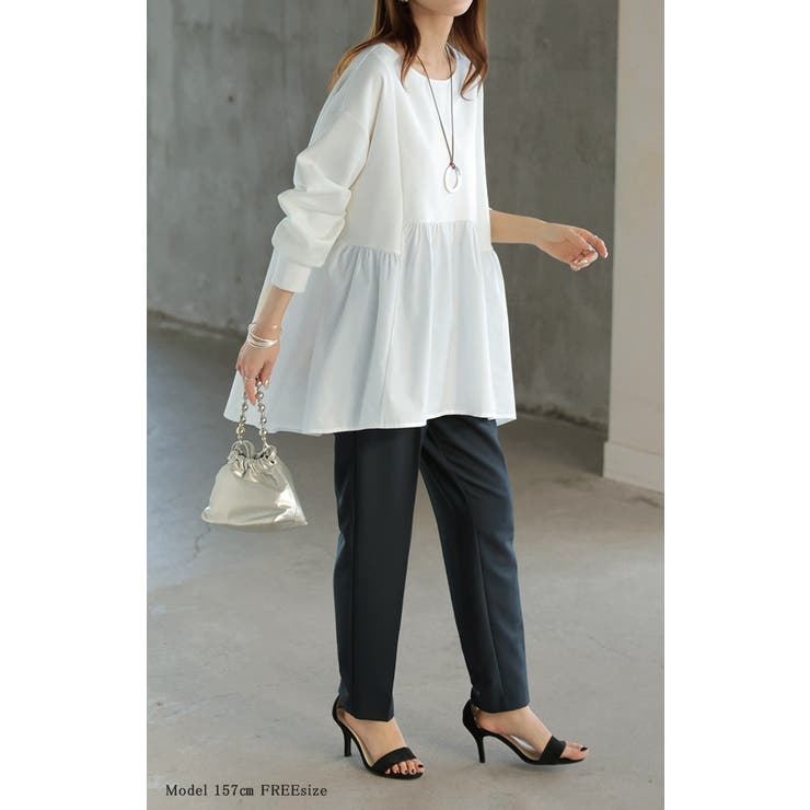 トップス ポンチ スウェット | HUG.U | 詳細画像9 