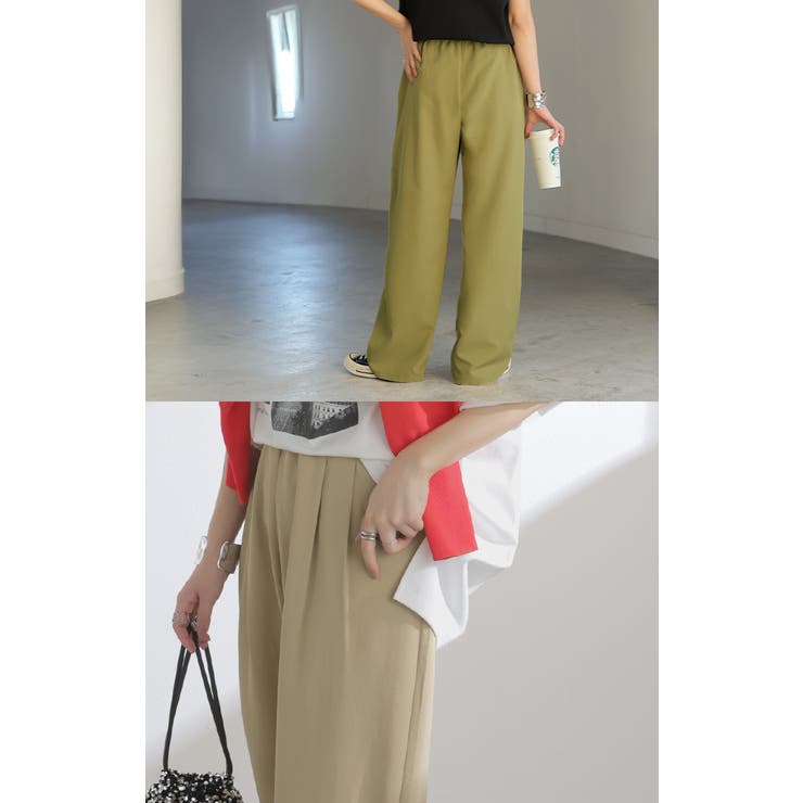 パンツ シワになりにくい ボトムス | HUG.U | 詳細画像16 