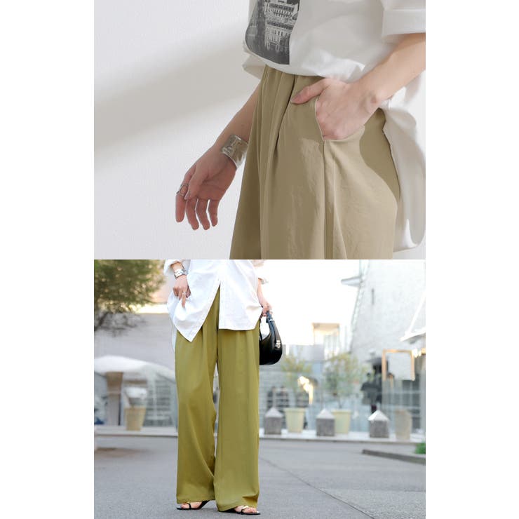 パンツ シワになりにくい ボトムス | HUG.U | 詳細画像19 