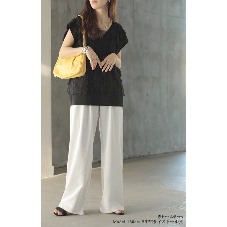 パンツ シワになりにくい ボトムス | HUG.U | 詳細画像3 