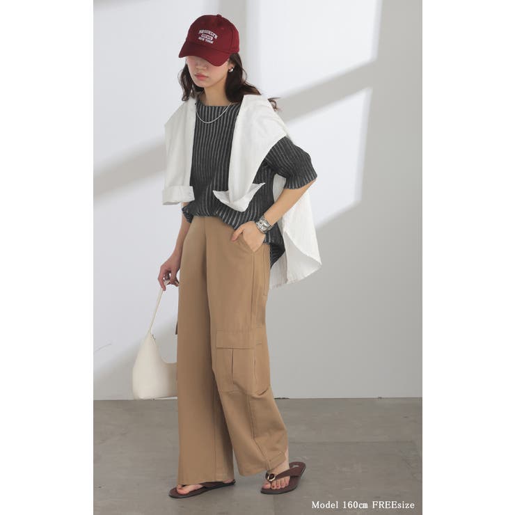 サマーニット リブ 配色 | HUG.U | 詳細画像17 