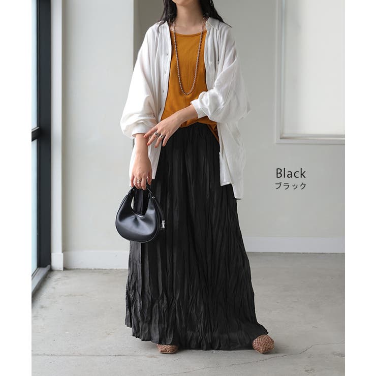 スカート ロング プリーツ | HUG.U | 詳細画像15 