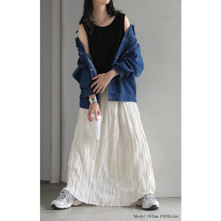 スカート ロング プリーツ | HUG.U | 詳細画像21 