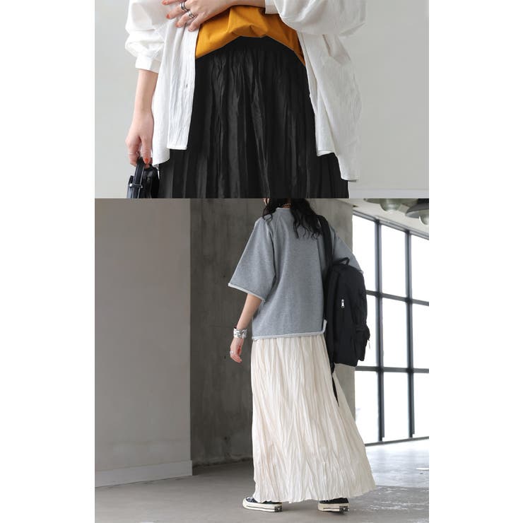 スカート ロング プリーツ | HUG.U | 詳細画像9 