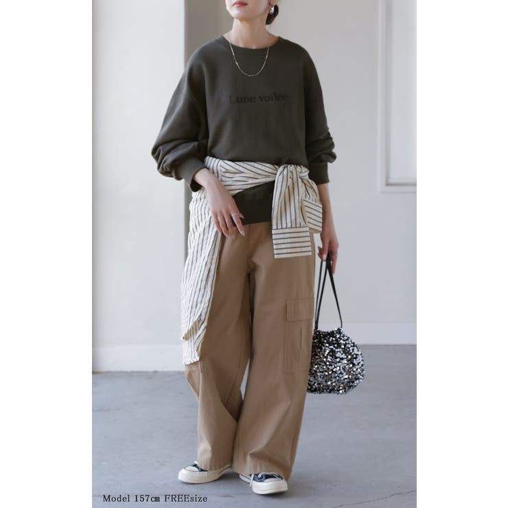 スウェット ロゴ ロゴスウェット | HUG.U | 詳細画像14 