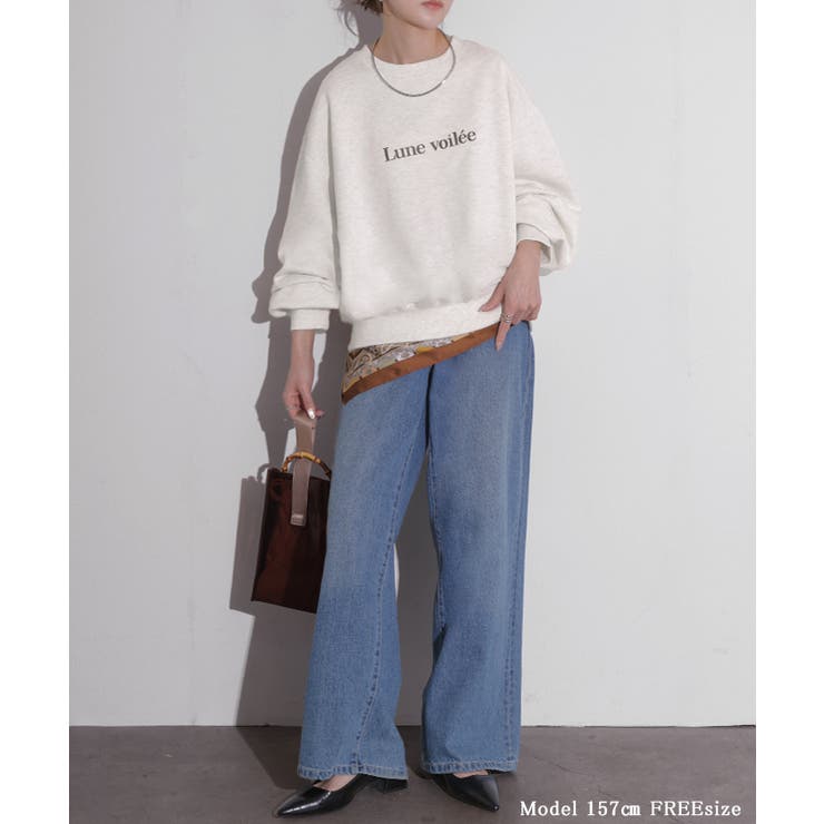 スウェット ロゴ ロゴスウェット | HUG.U | 詳細画像16 