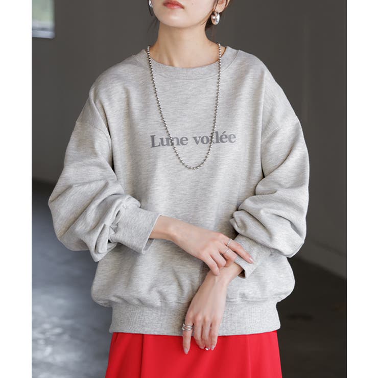 ライトグレー | スウェット ロゴ ロゴスウェット | HUG.U