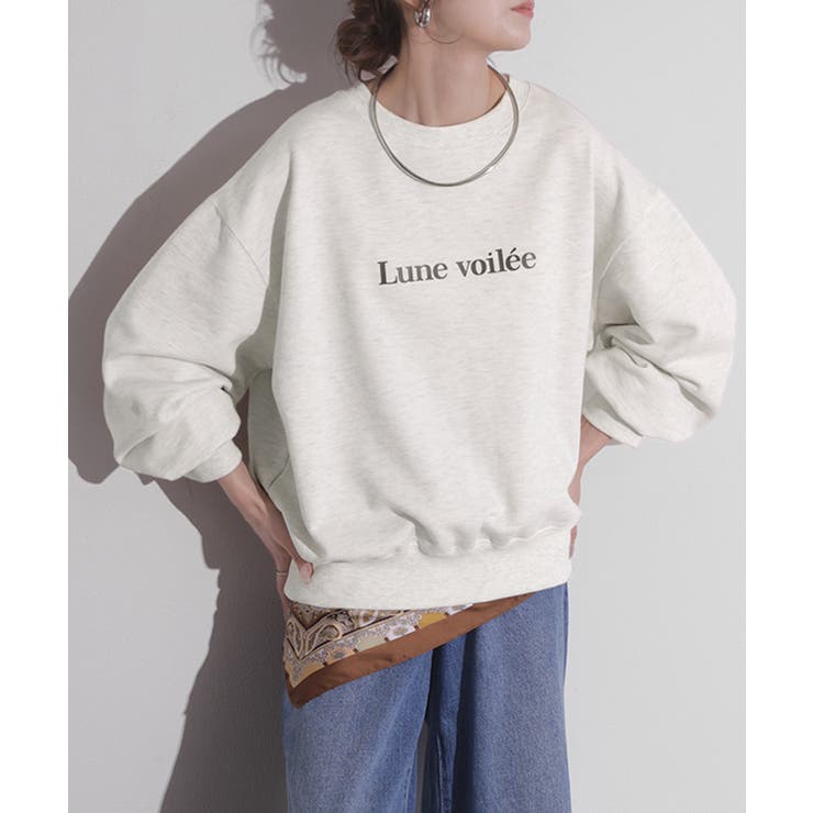 アイボリー | スウェット ロゴ ロゴスウェット | HUG.U