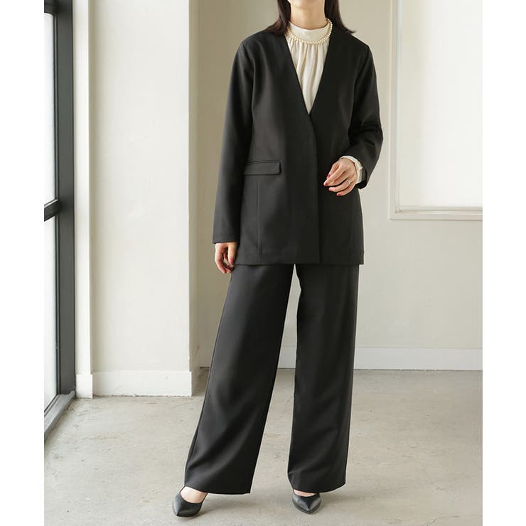 ブラック | フォーマル 2点セット パンツ | HUG.U