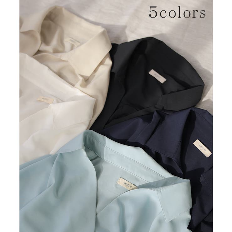 シャツ スキッパーシャツ ブラウス | HUG.U | 詳細画像10 