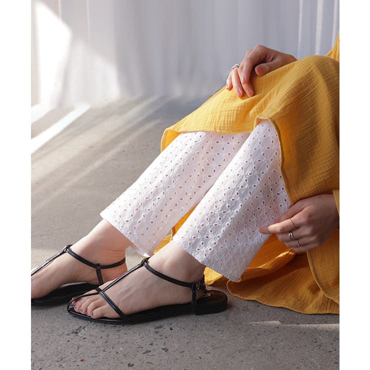 ホワイト | ペチパンツ レース レディース | HUG.U