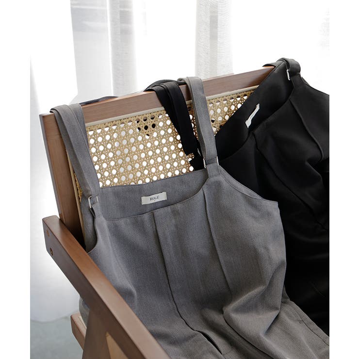 サロペット パンツ ワイドパンツ | HUG.U | 詳細画像5 