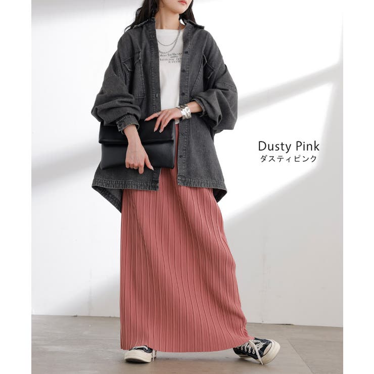 スカート ロング プリーツ | HUG.U | 詳細画像13 