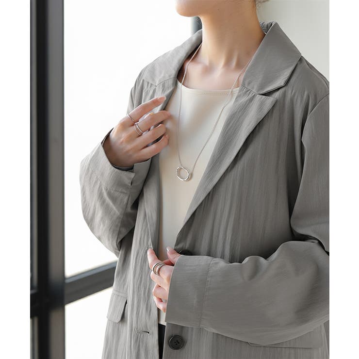 アウター ジャケット ワッシャー | HUG.U | 詳細画像17 