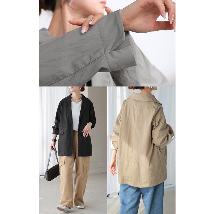 アウター ジャケット ワッシャー | HUG.U | 詳細画像20 